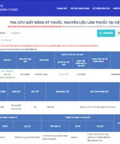 tomethrol-16mg-giấy-đăng-ký