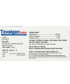 tovalgan codein viên nén
