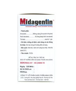 Midagentin 250/62,5