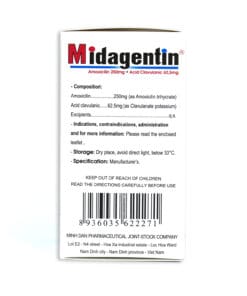 Midagentin 250/62,5