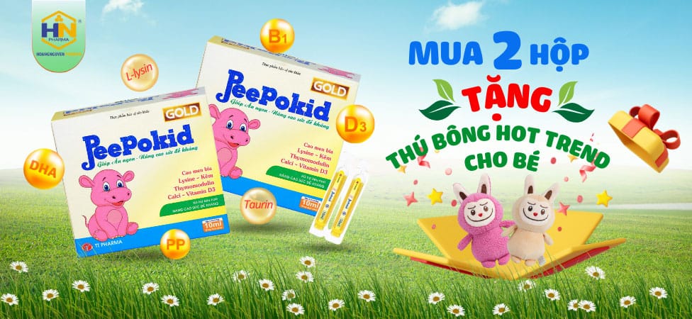 Siro ăn ngon Peepokid Gold