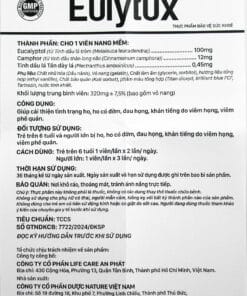 Tờ hướng dẫn Eulytux