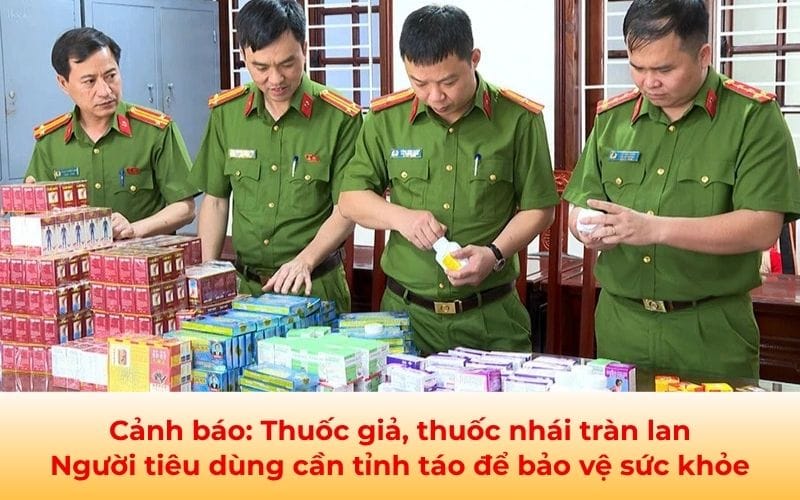 Cảnh báo: Thuốc giả, thuốc nhái tràn lan – Người tiêu dùng cần tỉnh táo để bảo vệ sức khỏe